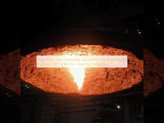 Industrial Ladle Preheating Equipment Lifting Power Air Cylinder 1.6*1*2.8m Iron Grey for Preheating