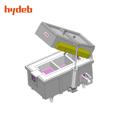 Molten Aluminium Plate Filter Double Plate Filtering Box In Line Slags Filtration Box