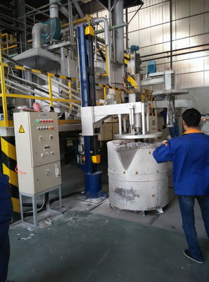 15-30 L/min Refined Gas Flow Rate Rotary Degassing Unit Adjustable 0-99 Min Refinement And Degassing Time ≥99.996% Purity