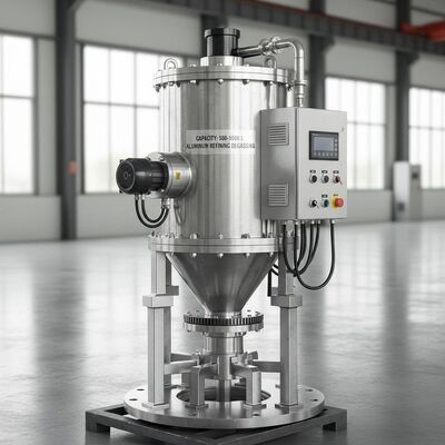 Capacity 500-1000 L H aluminum Refining degassing machine flange Mounted type engineered to enhance aluminum melt control