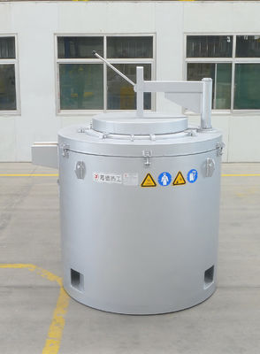 950C 600KG Clay Aluminum Scrap Melting Furnace Induction Heater Melting Metal