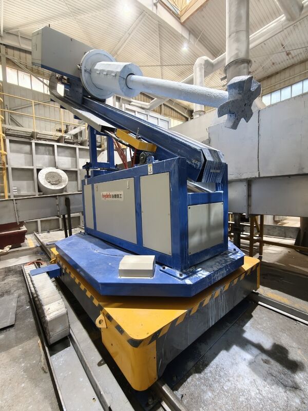 Rotary Flux Injector with Adjustable Degassing Speed