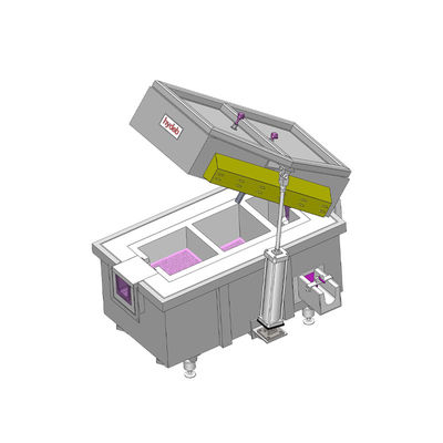 Electrical Heating Molten Aluminium Filtration Box For Impurities And Slags Filtration