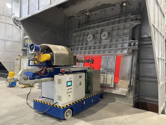 HDR-2 Rotary Fluxing Injector Device For Molten Aluminium Furnace Degassing Process