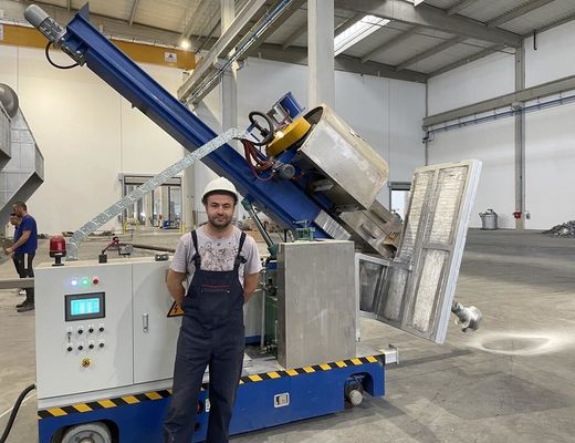 HDR-2 Rotary Fluxing Injector Device For Molten Aluminium Furnace Degassing Process