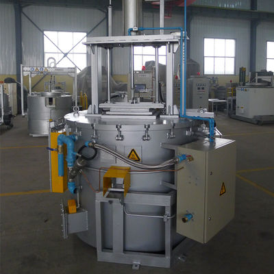 1000kg Crucible Dosing Holding Furnace Aluminum