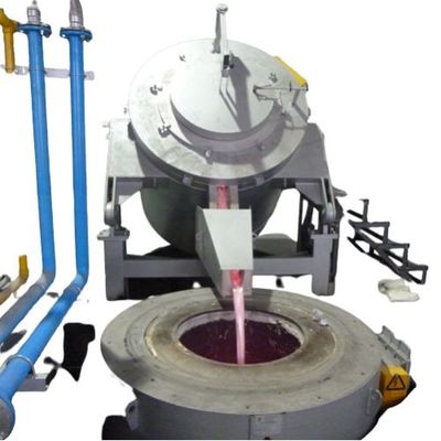 5000kgs Regenerative Melting Holding Crucible Furnace For Aluminum Ingot