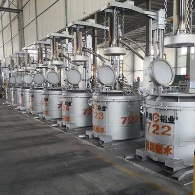 Aluminum Shell Induction Melting Furnace 1 Ton With Electric Induction Heating