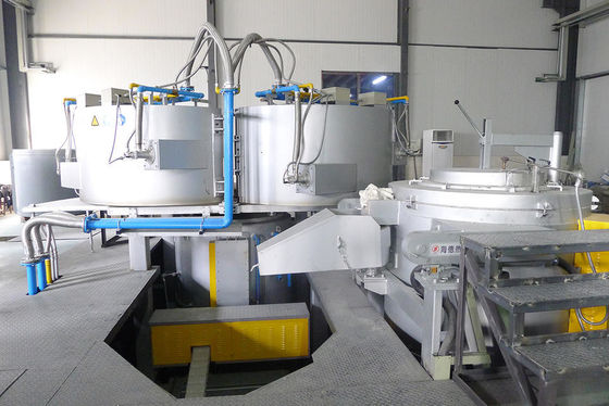 Aluminum Shell Induction Melting Furnace 1 Ton With Electric Induction Heating