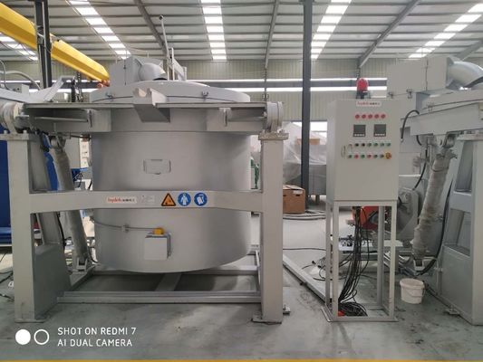 1 Ton  Steel Iron Aluminum Melting Furnace Oil Fired Metal Casting Die Cast