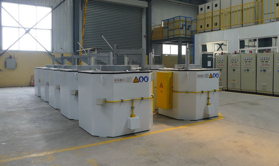 1 Ton  Steel Iron Aluminum Melting Furnace Oil Fired Metal Casting Die Cast