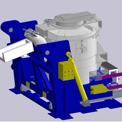 Efficient Aluminum Furnace Tilter For Molten Metal Handling