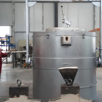 PID / SSR Control System Aluminum Crucible Furnace For Precise Temperature Control