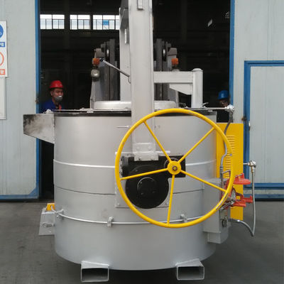 PID / SSR Control System Aluminum Crucible Furnace For Precise Temperature Control