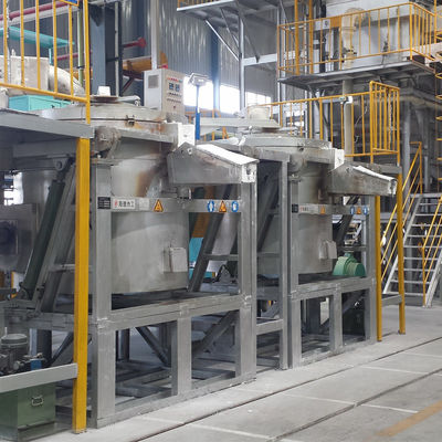 Aluminum Melting Crucible Furnace Heat Temperature Alloy Casting Smelting Foundry Thermal Aluminum Melting