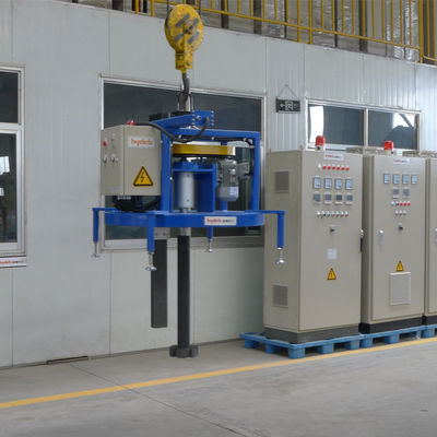High Efficiency Servo Driven Type Rotary Degasser For Molten Aluminum