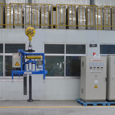 Aluminum Refining Self Propelled Flux Injection Machine AC220V / 50Hz For Industrial Automation