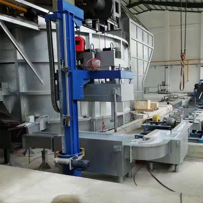 Return Launder Type Inline Rotary Degasser For Molten Aluminum