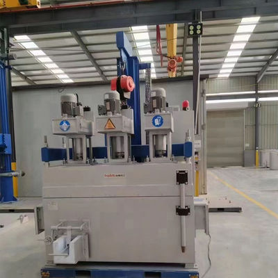 Heat Treatment Furnace Aluminum Degassing Machine 40% 100 - 600rpm Rotor Spee