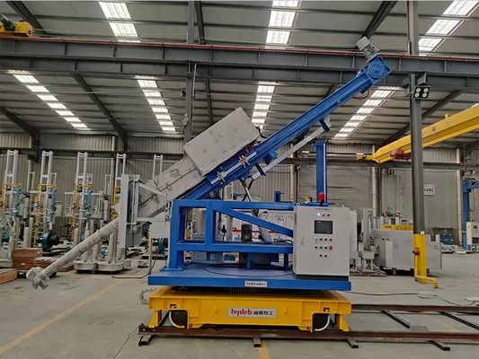 Strong Mechanical Easy Operate Rotary Degasser Movable Degassing Machine