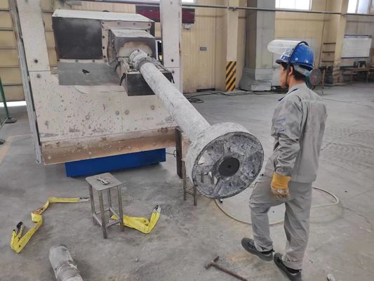 Efficient Stainless Steel Rotary Degassing Unit For Aluminum Casting