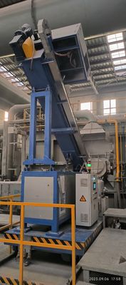 Efficient Stainless Steel Rotary Degassing Unit For Aluminum Casting