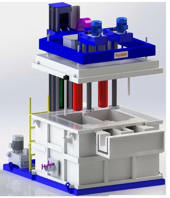 High Capacity Aluminum Degassing Machine Working Liquid Level ≥250 Moisture Ppm ≤3 Voltage V 380±10%