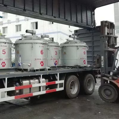 Customized Temperature Range Molten Aluminium Transfer Ladles With Handle