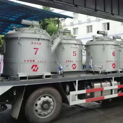 2000kg Capacity Molten Aluminum Transfer Ladle Smooth Surface Finish