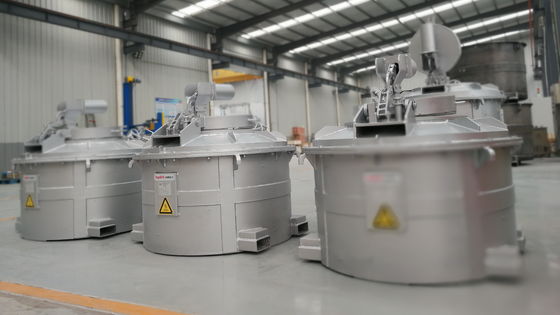 Molten Aluminum Transfer Ladles With Natural Temperature Drop C/h Of ≤12 And Surface Temperature Rise Of ≤50