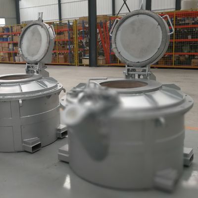 Smooth Surface Finish Transfer Ladle For Aluminium Liquid Molten