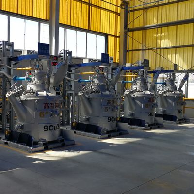 Smooth Surface Finish Transfer Ladle For Aluminium Liquid Molten