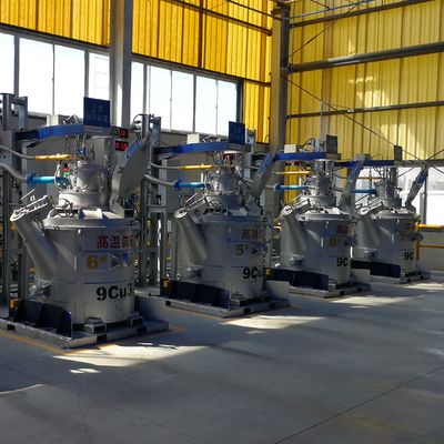 Crucible Type Molten Aluminum Transfer Ladles For Die Casting Factory