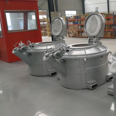 Crucible Type Molten Aluminum Transfer Ladles For Die Casting Factory