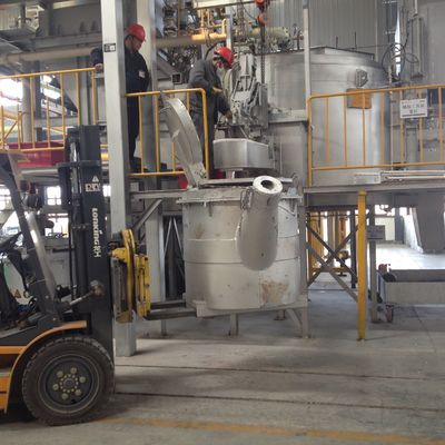 Industrial Molten Aluminum Transfer Ladles Maximum Service Temperature of ≤850C and Surface Temperature Rise of ≤50