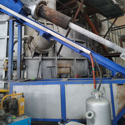 Refining Flux Particle Size Control Adjustable Molten Aluminum Degassing Machine with Refined Gas Pressure