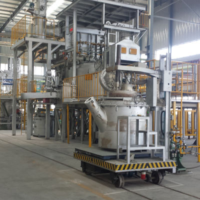 Gas Fired Heating Preheating Machine Heating Equipment For Heating Molten Aluminium Transfer Ladle