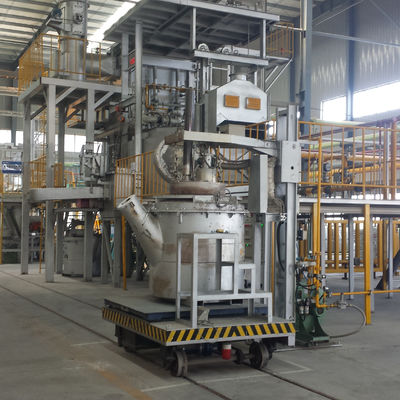 Gas Fired Heating Preheating Machine Heating Equipment For Heating Molten Aluminium Transfer Ladle