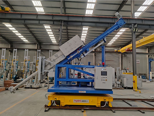 Rotary Flux Injector with Servo Motor Injection Pressure Control 0-300mm/s Speed and 25MPa Pressure for Aluminum Refining