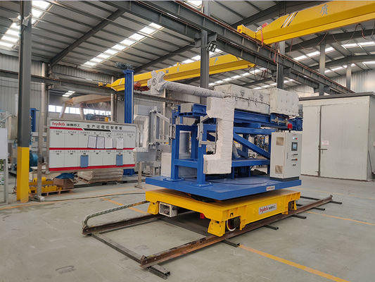 Rotary Flux Injector with Servo Motor Injection Pressure Control 0-300mm/s Speed and 25MPa Pressure for Aluminum Refining