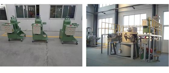 Aluminium Melting Furnace Injection Refining Equipment 220V 50Hz