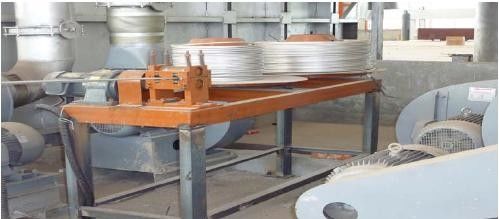 Accurately Control Addition Amount Al-Ti-B Wire Motor Power Rod Feeding Unit