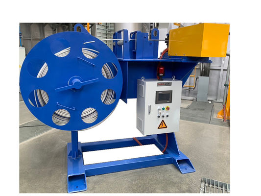 Accurately Control Addition Amount Al-Ti-B Wire Motor Power Rod Feeding Unit