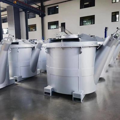 Transfer Ladle For Aluminium Liquid / Molten Aluminium Transfering Ladle