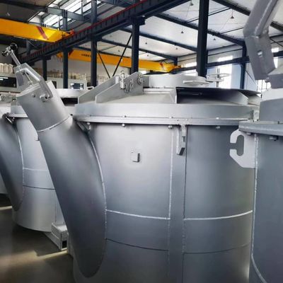 Transfer Ladle For Aluminium Liquid / Molten Aluminium Transfering Ladle