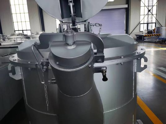 Transfer Of Aluminum With Customized Temperature Range Molten Aluminum Transfer Ladles And Durable Surface Finish