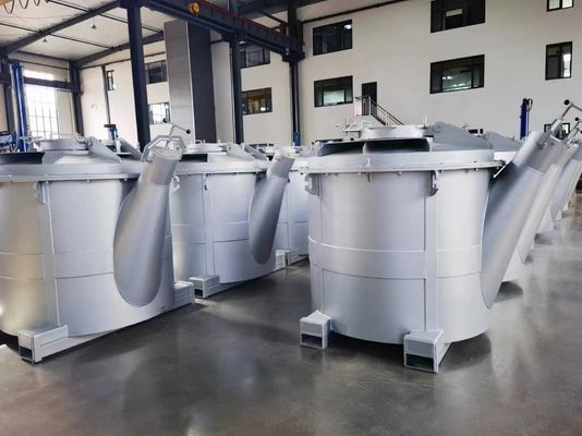 Temperature Molten Aluminum Transfer Ladles With Customized Temperature Range And Smooth Surface Finish