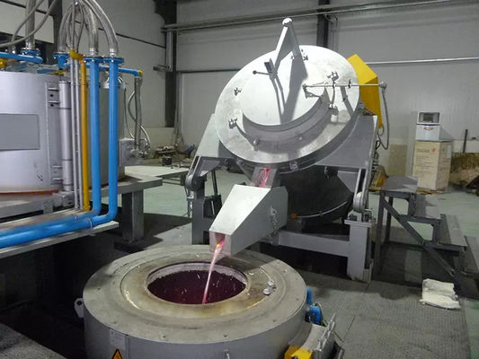 PID / SSR Control System Aluminum Crucible Furnace For Precise Temperature Control