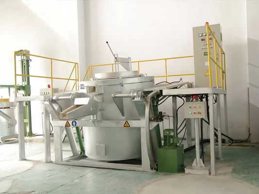 PID / SSR Control System Aluminum Crucible Furnace For Precise Temperature Control
