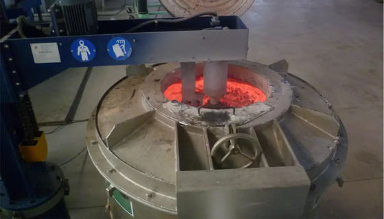 Graphite Rotor Material Aluminium Degassing Machine With 600kg Capacity And 220V/380V Power Supply